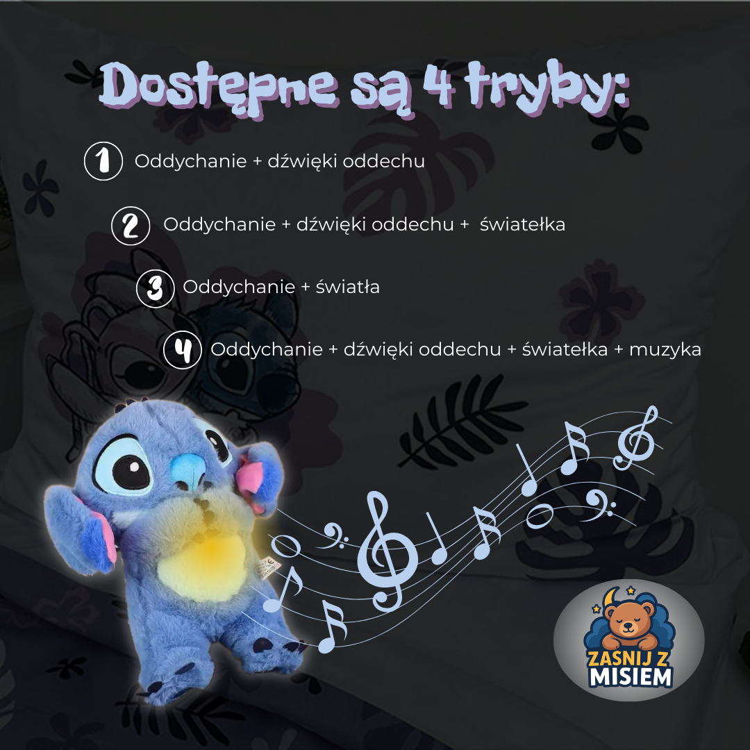 Oddychający Stitch – Twój Strażnik Snów
